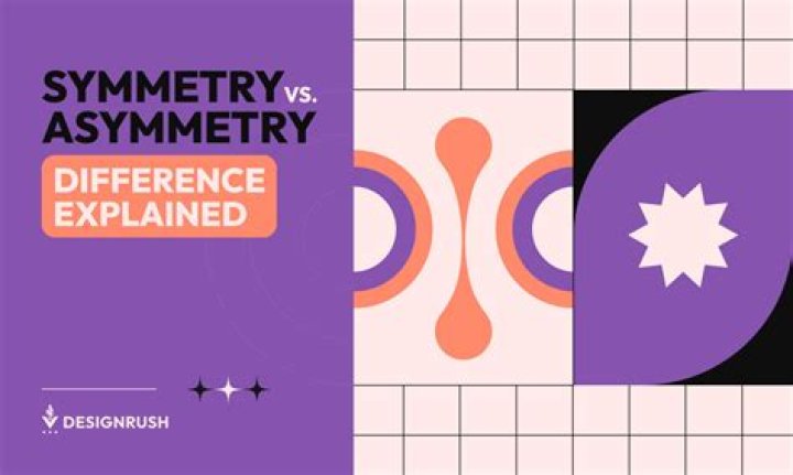 What's the difference between asymmetry and symmetry?