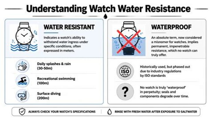 What's the difference between water resistant and waterproof?