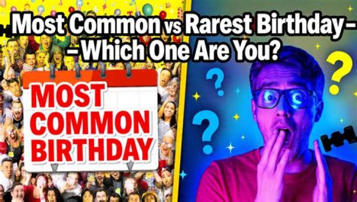 What's the rarest birthday?