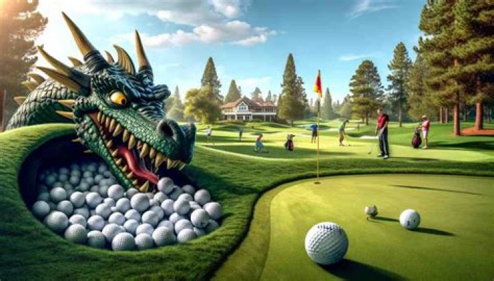 What animal steals golf balls?