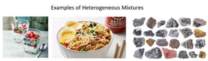 What are 10 examples of heterogeneous mixtures?