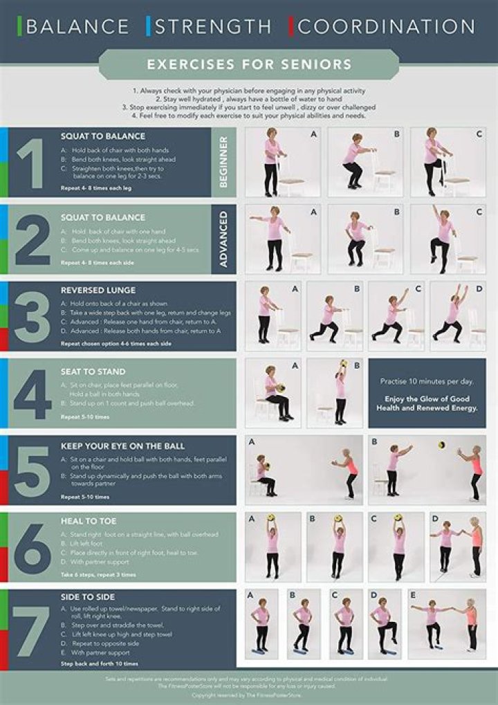 What are 20 basic exercises?