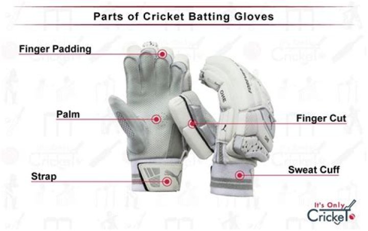 What are cricket gloves made of?