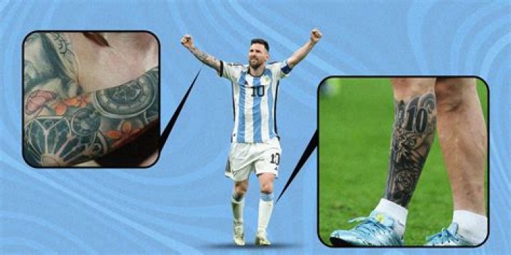 What are Messi's tattoos?