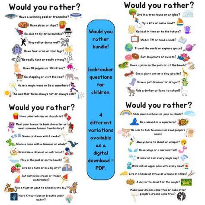 What are some good would you rather'S?