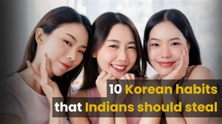 What are some Korean habits?