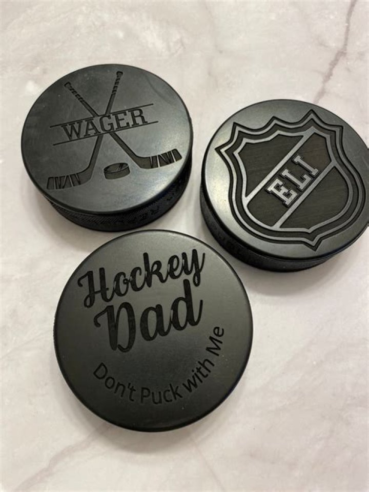 What are street hockey pucks made of?