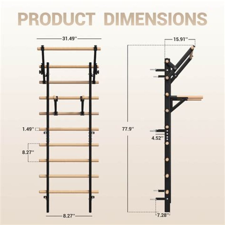 What are Swedish stall bars used for?
