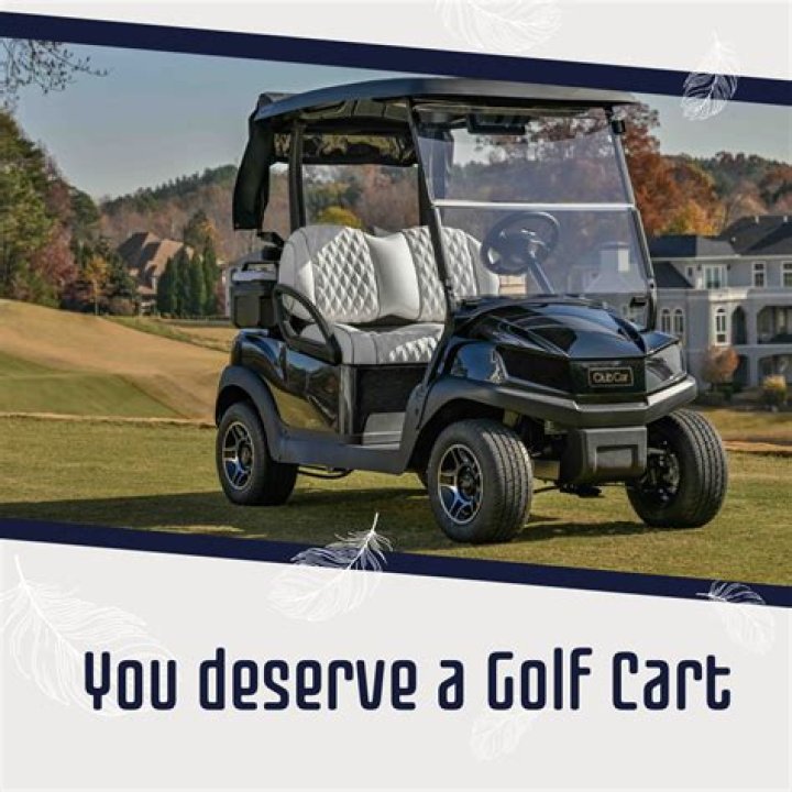 What are the 3 major golf cart brands?