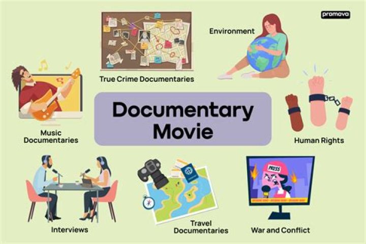 What are the 6 types of documentaries?