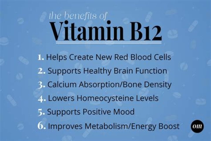 What are the benefits of taking vitamin B12?