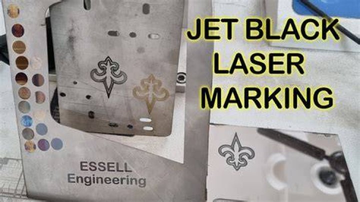 What are the black marks on metal?