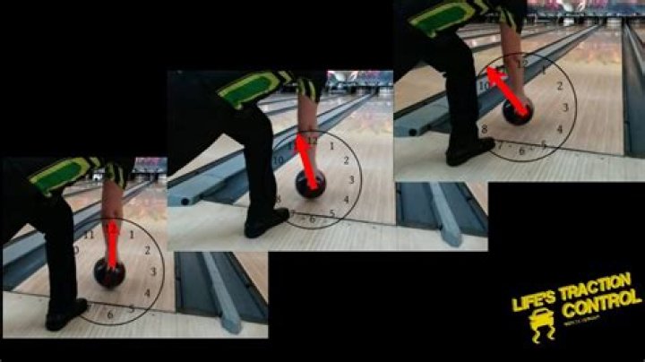 What are the four types of ball hand positions in bowling?