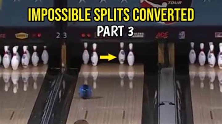 What are the names of splits in bowling?