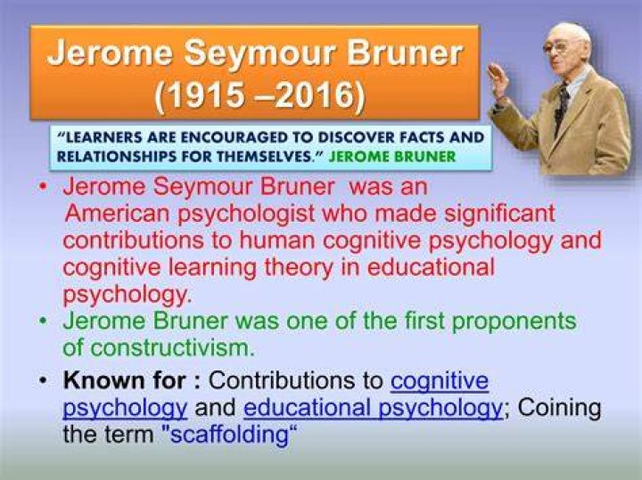 What are the significant contributions of Jerome Bruner in education?