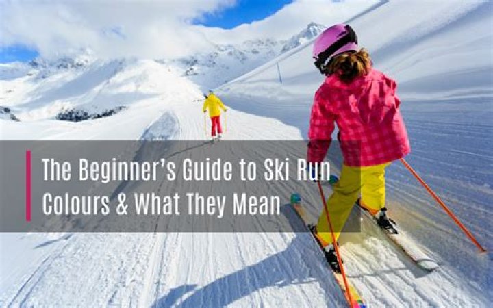 What are the ski run Colours?