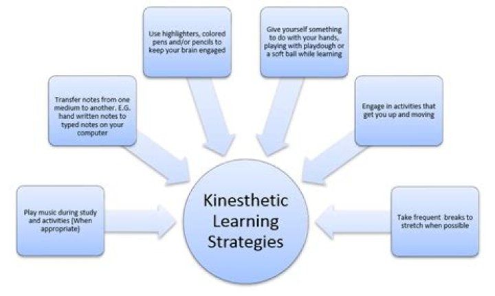 What are the strengths of a kinesthetic learner?