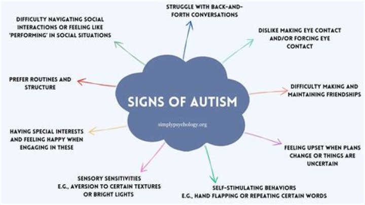 What are the top 5 signs of autism?