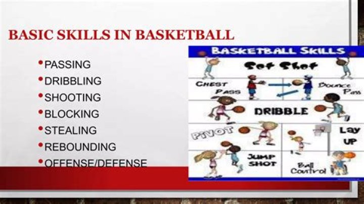 What are the ways to improve the basic skills in playing basketball?