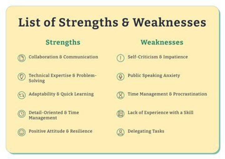 What are the weaknesses of family oriented?