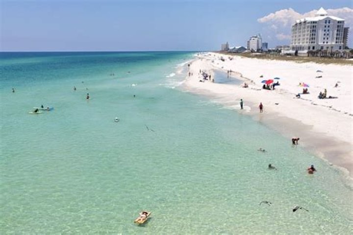 What beach has the softest sand in Florida?