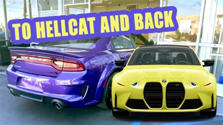 What BMW can beat a hellcat?