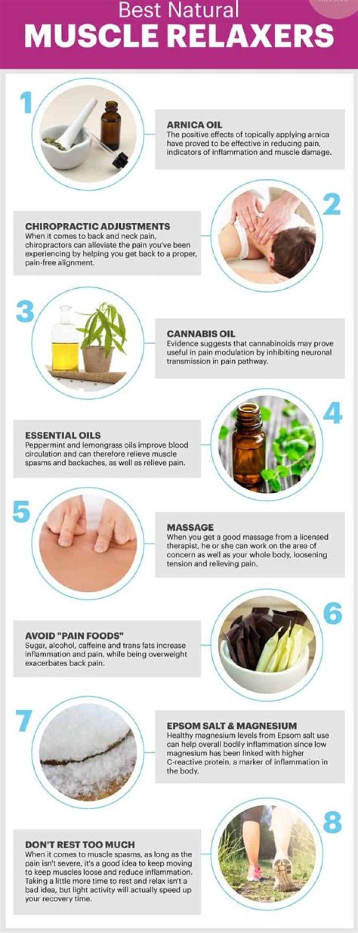What can't you do on muscle relaxers?