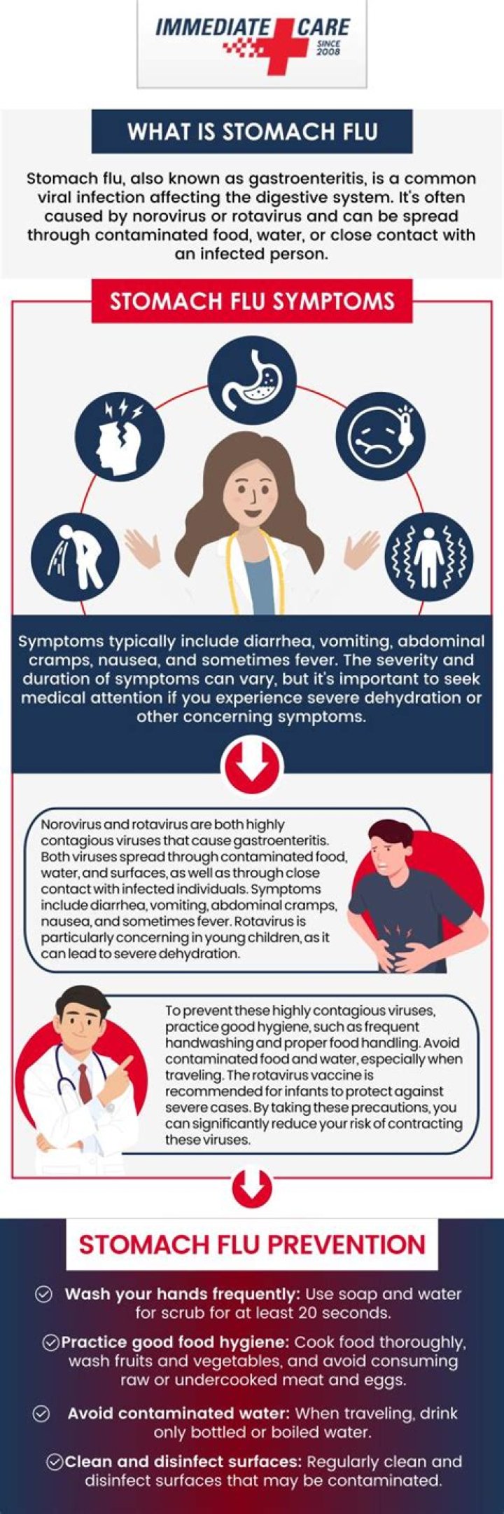 What can u eat when u have a stomach virus?
