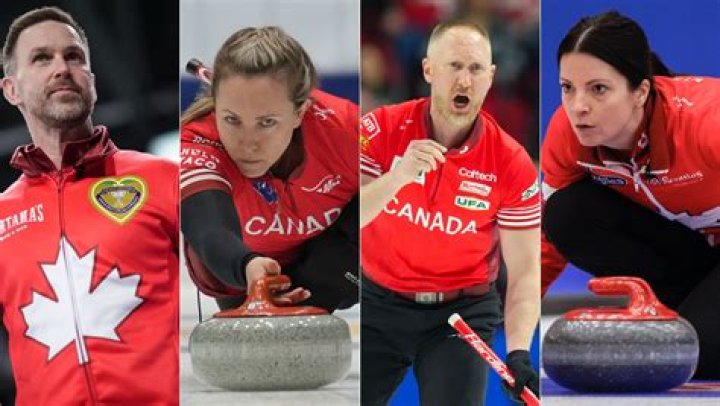 What Canadian curling teams are splitting up?