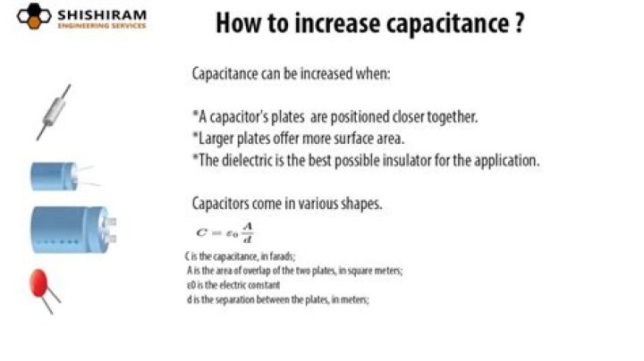 What causes capacitance?