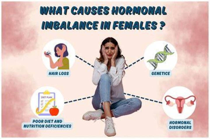 What causes hormonal imbalance in females?