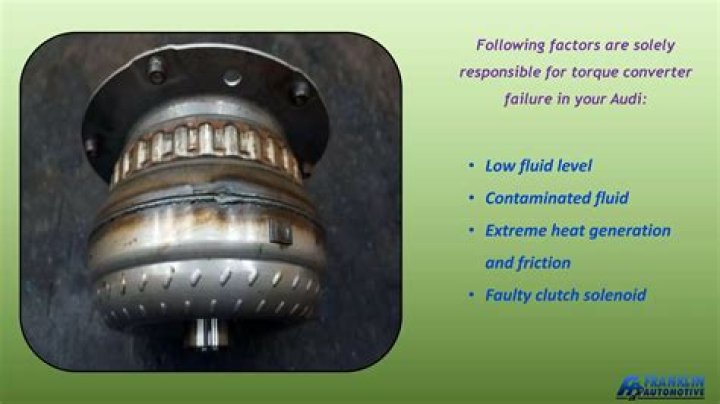 What causes torque converter failure?