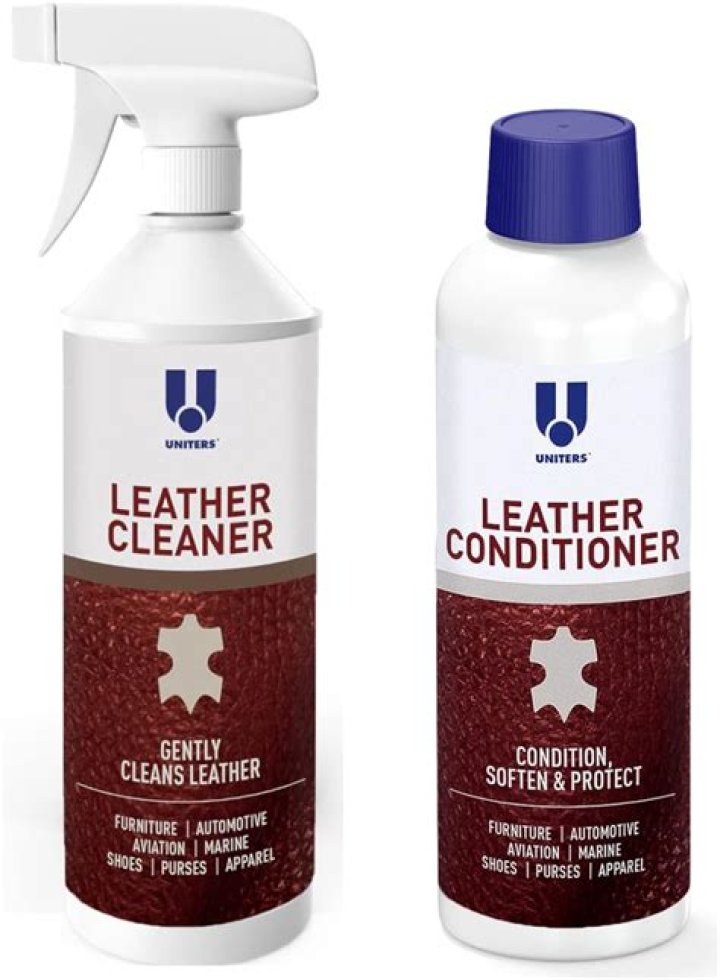 What cleaner is safe for leather?