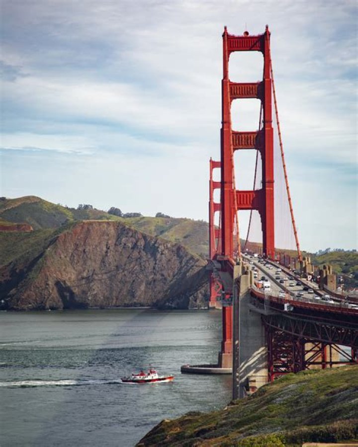 What color is the Golden Gate Bridge 2021?