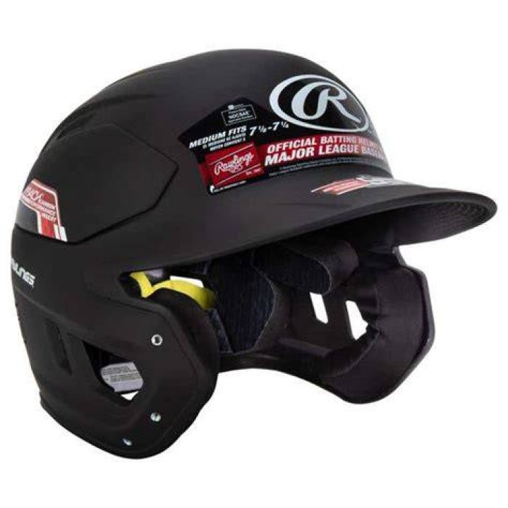 What company makes MLB batting helmets?