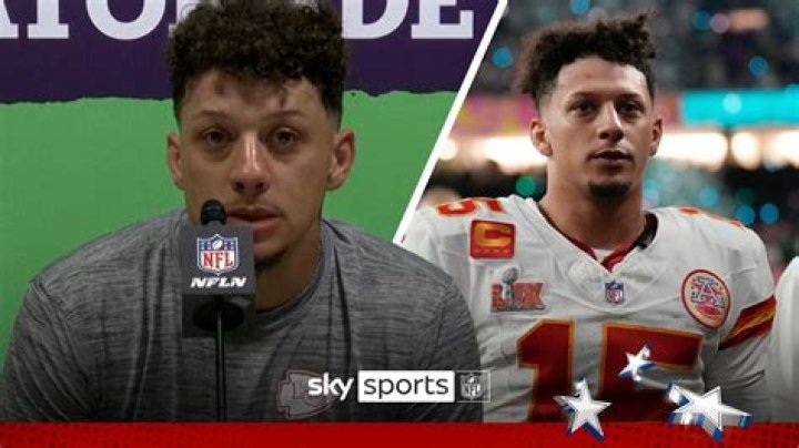 What did Patrick Mahomes say about the loss?