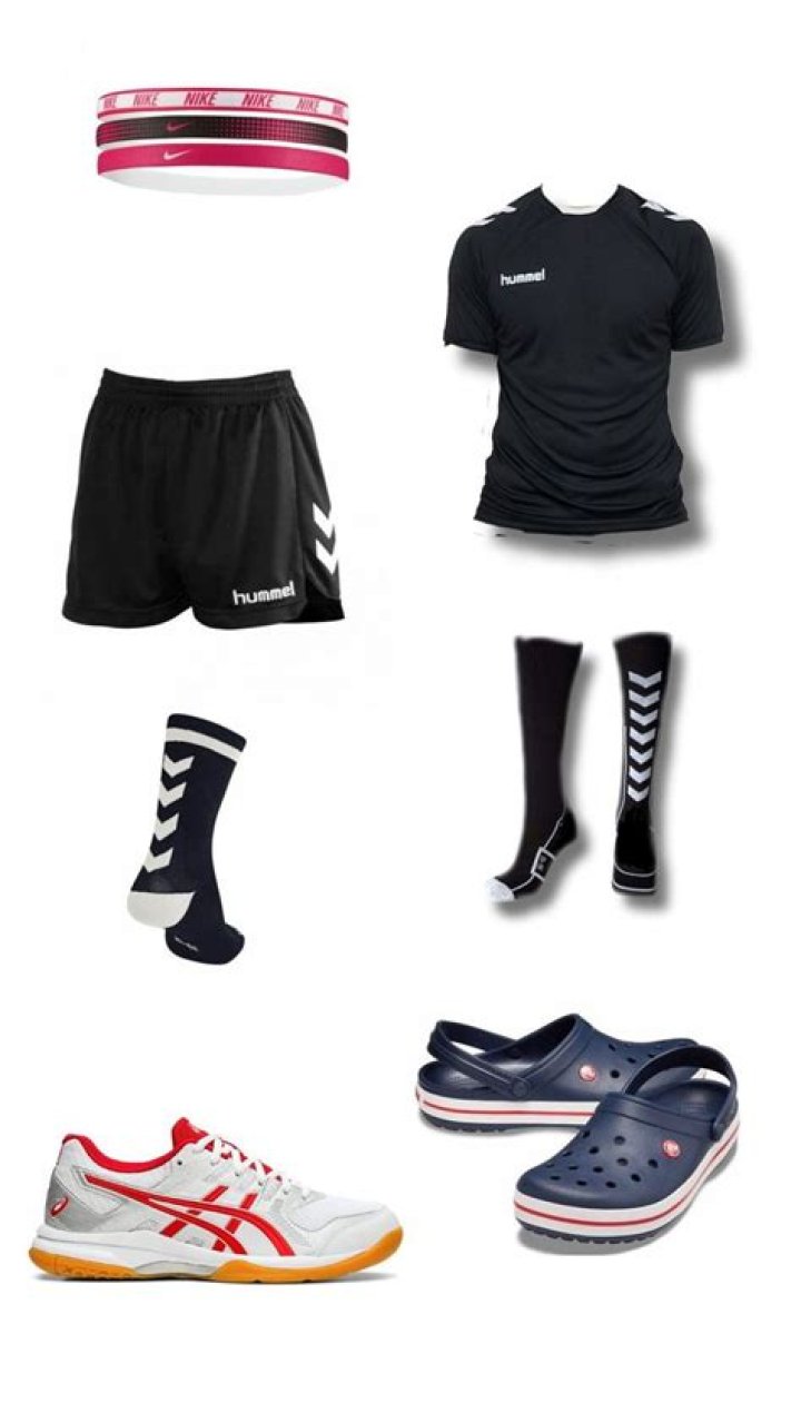 What do handball players wear?