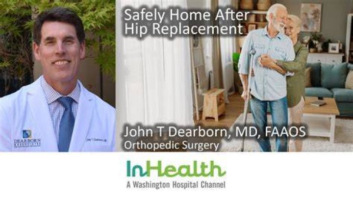 What do I need at home after hip replacement?
