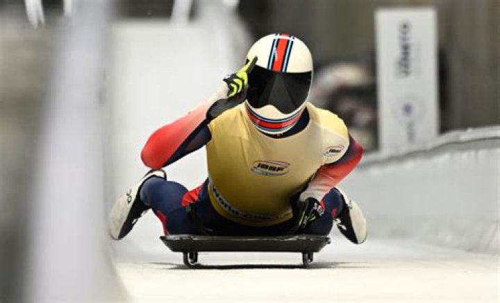 What do skeleton athletes do?