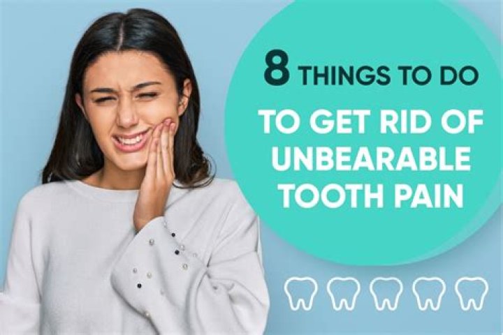 What do you do if your tooth is unbearable?