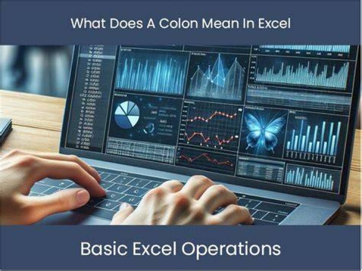 What Does a colon mean in Excel?
