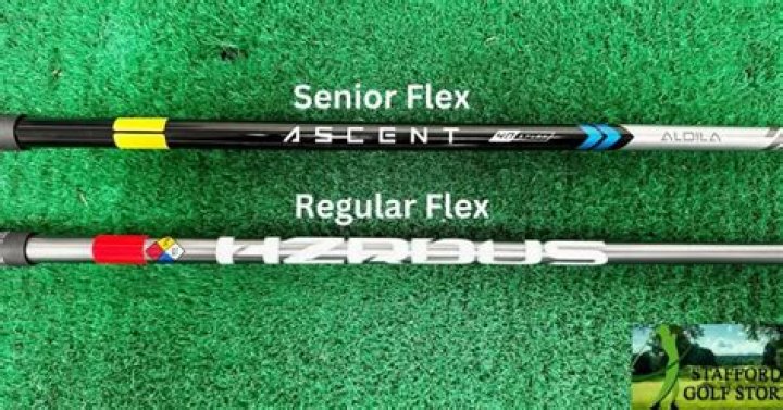 What does a flex mean in a golf shaft?