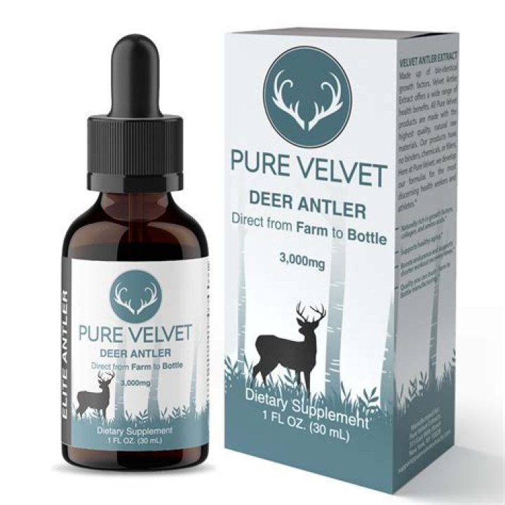 What does deer antler velvet extract do?