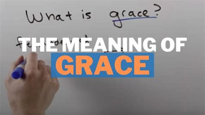 What does grace name mean?
