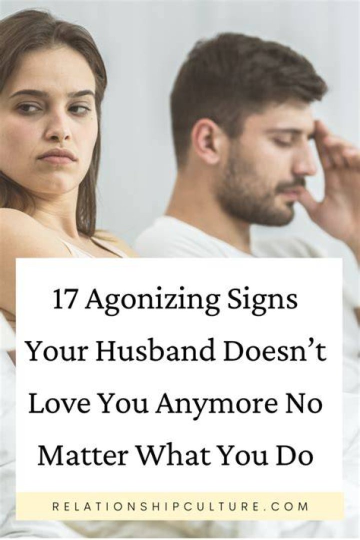What does it mean if your husband doesn't want to be intimate?