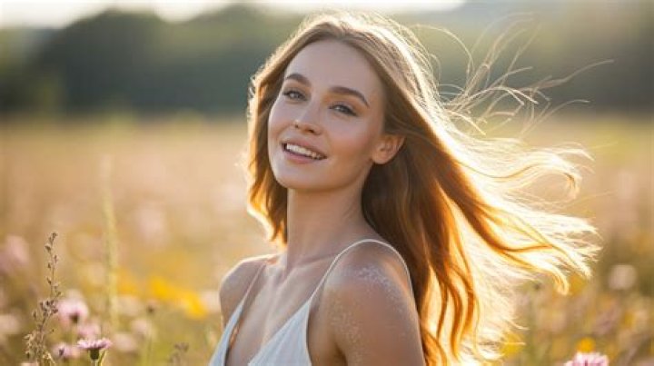 What does it mean when a woman glows?