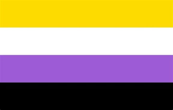 What does purple and yellow flags mean?