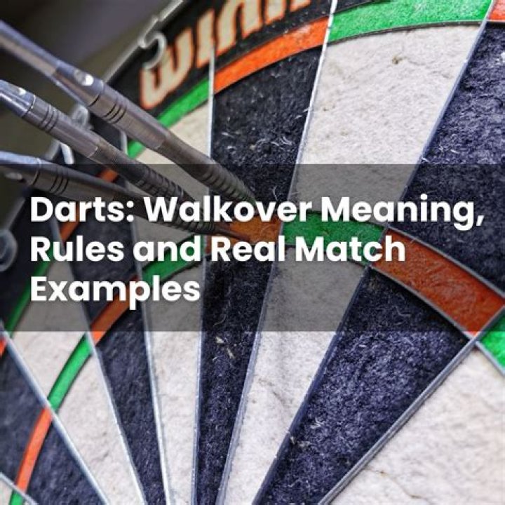 What does walkover mean in badminton?