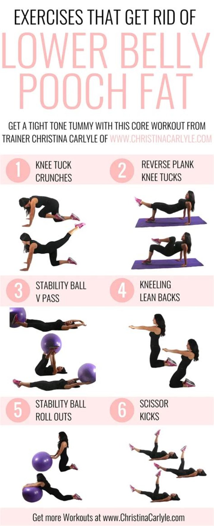 What exercises get rid of belly pooch?
