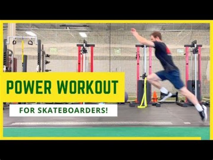 What fitness component is skateboarding?